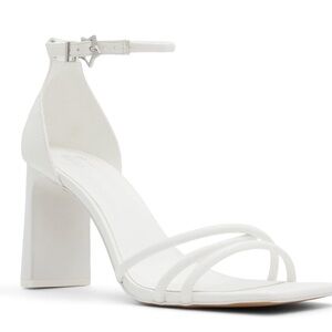 Call It Spring White Starlet Heeled Sandal